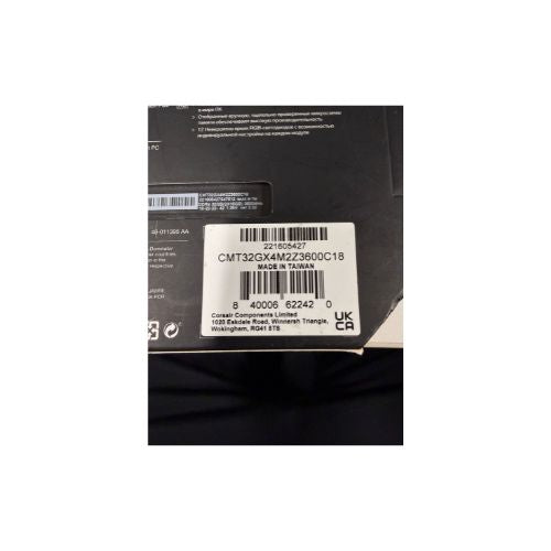 Corsair Dominator Platinum RGB 32GB (2x16GB) DDR4 3600MHz C18 - CMT32GX4M2Z3600C18 - As New Condition CORSAIR
