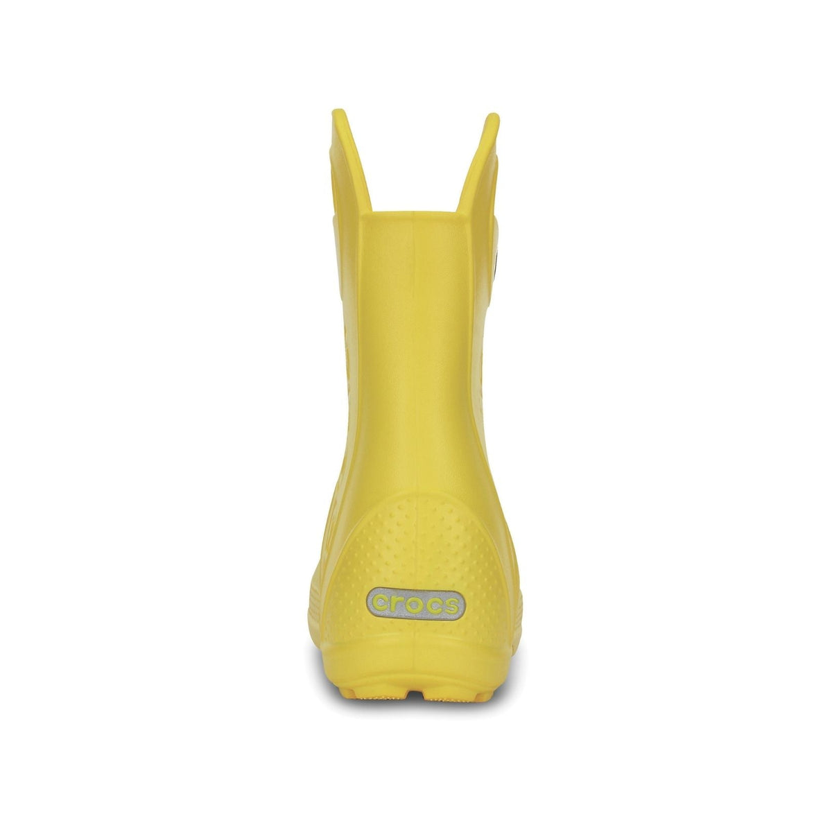Crocs Kids Handle It Rain Boot, Yellow - J3 / EU 35 CROCS