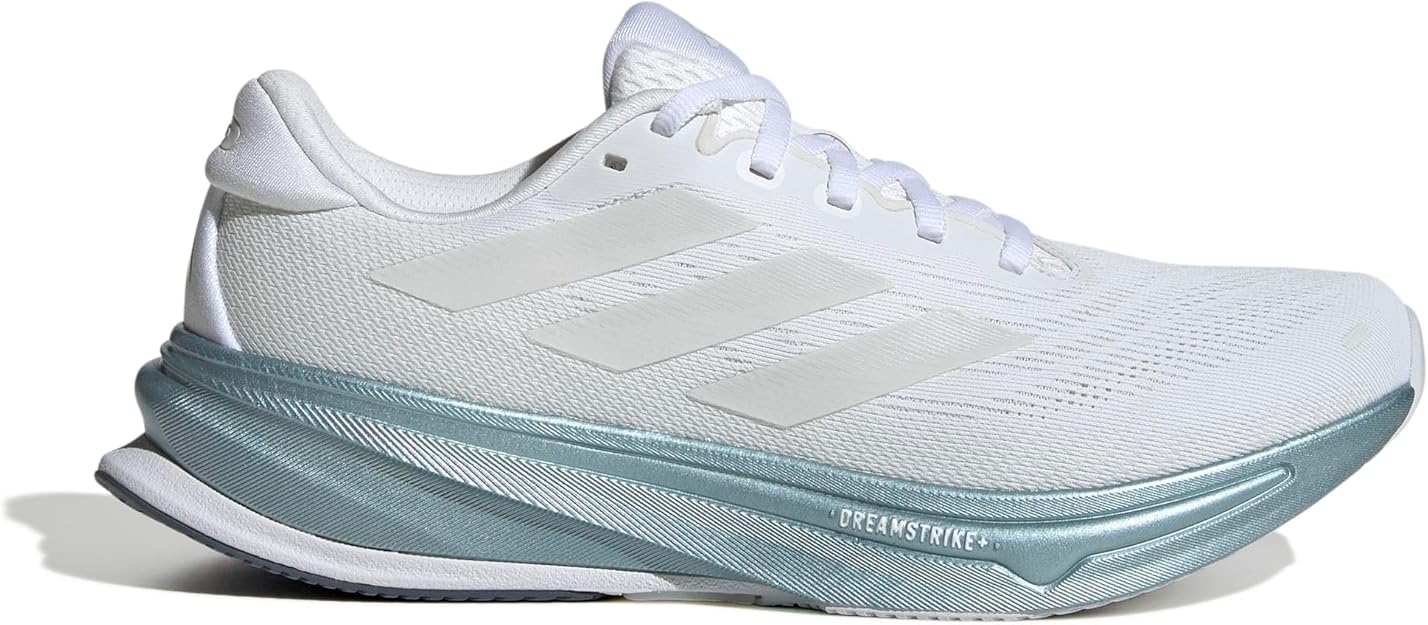adidas Performance Supernova Rise 2 Women's Running Shoes, White/Zero Metallic/Magic Grey Met, 7 US / EU 40 ADIDAS