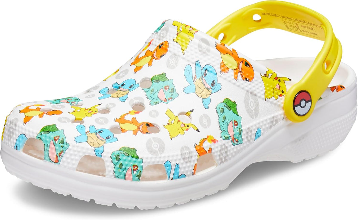 Crocs Unisex Limited Collaboration Clog, Classic Pokemon II, US M6/W8 - EU 38 CROCS