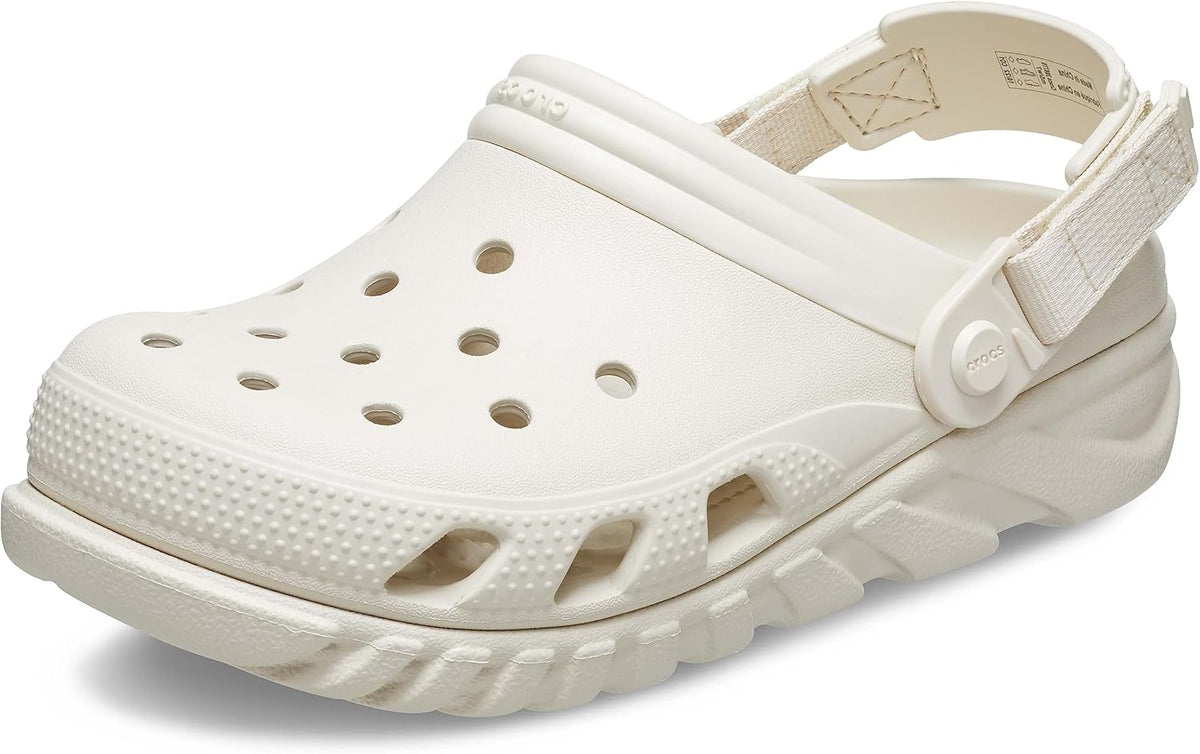 Crocs Unisex Duet Max II Clog, Stucco, US M9/W11 - EU 42 CROCS