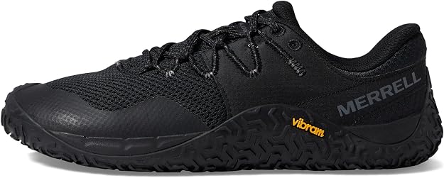 Merrell Women's Trail Glove 7 Trail Running Shoe, Black/Black, 6.5 US, EU 37 Merrell