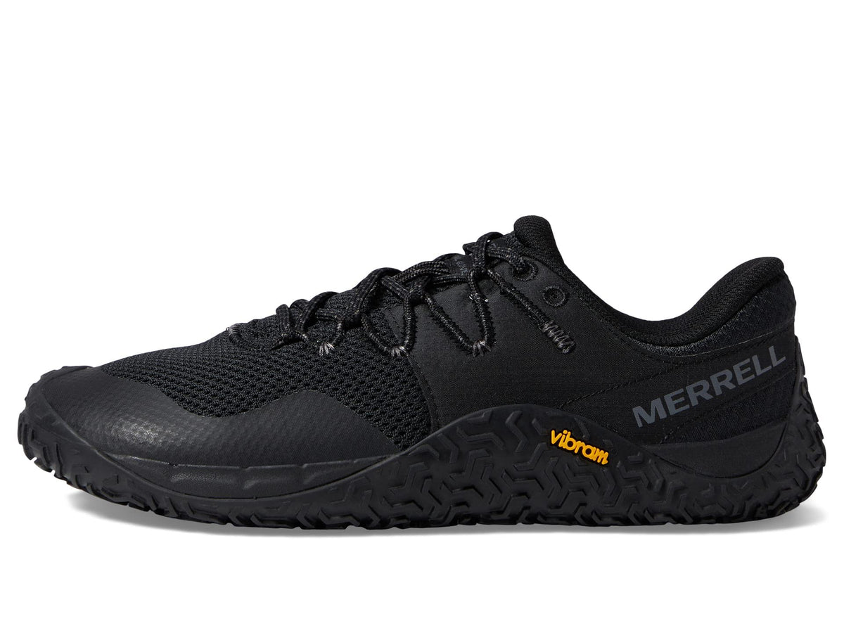 Merrell Women's Trail Glove 7 Trail Running Shoe, Black/Black, 6.5 US, EU 37 Merrell