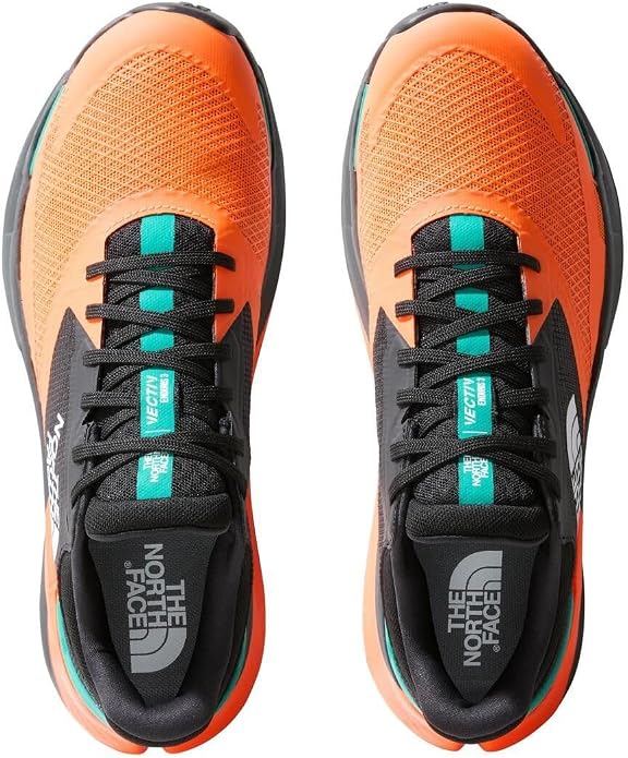 THE NORTH FACE Men's Vectiv Enduris Trail Running Shoe, Power Orange TNF Black, 11 US, EU 44.5 The North Face