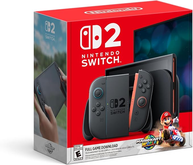 Nintendo Switch 2 Mario Kart World Bundle Console – Excellent Condition Nintendo Switch 2