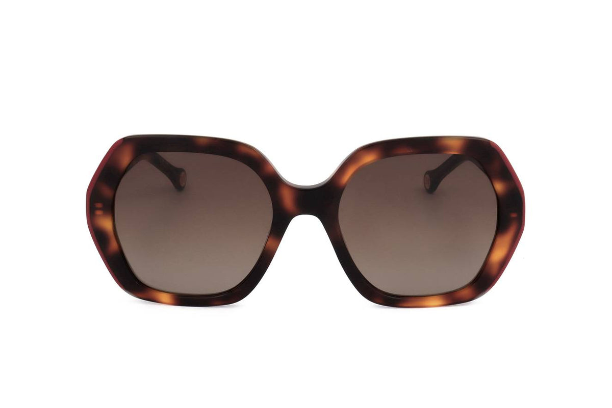 Carolina Herrera Women's HER 0181/S Sunglasses, Havana Red, 55 mm Carolina Herrera