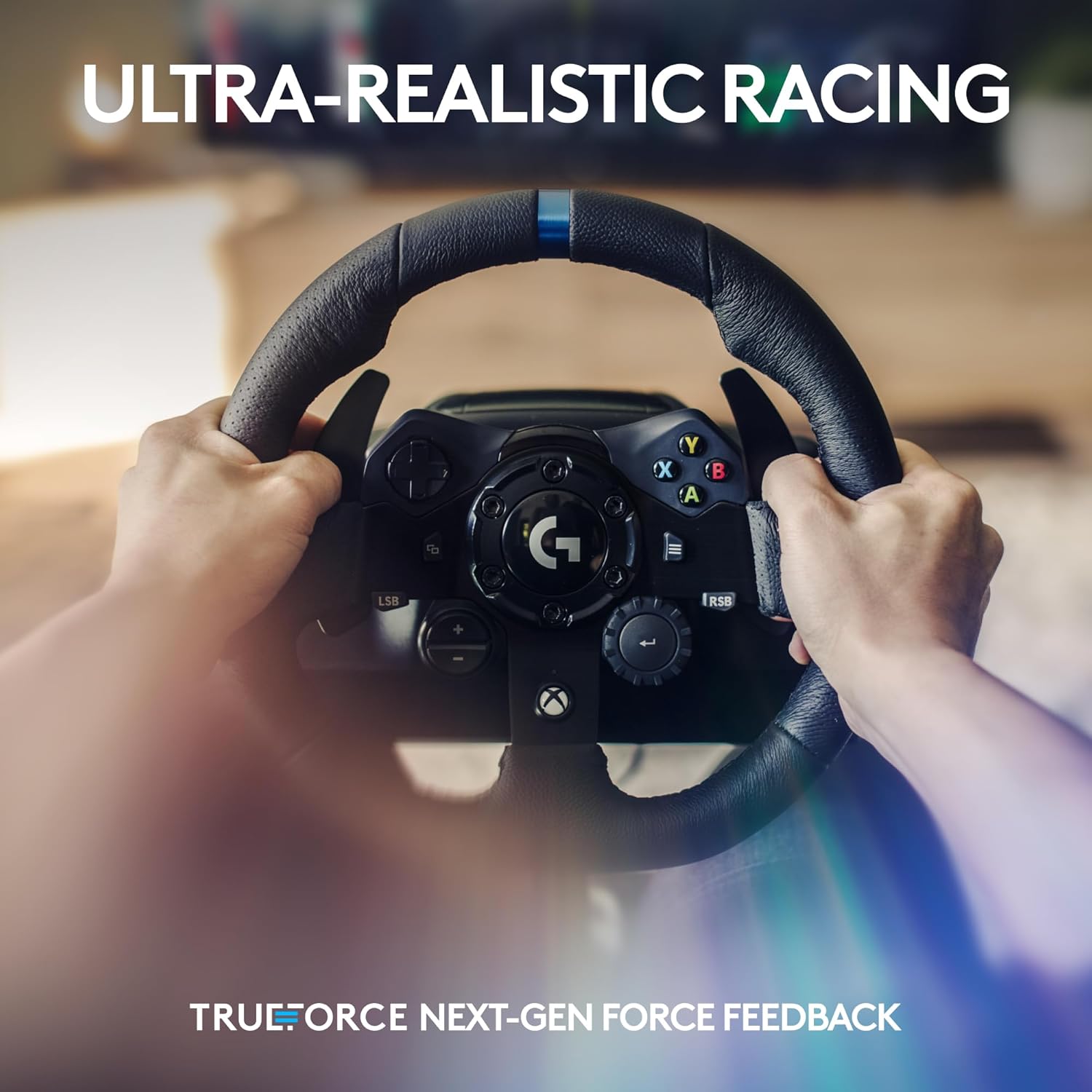 Logitech G923 Racing Wheel & Pedals – Xbox Series X|S, Xbox One & PC – TRUEFORCE – As New Amazon Perth