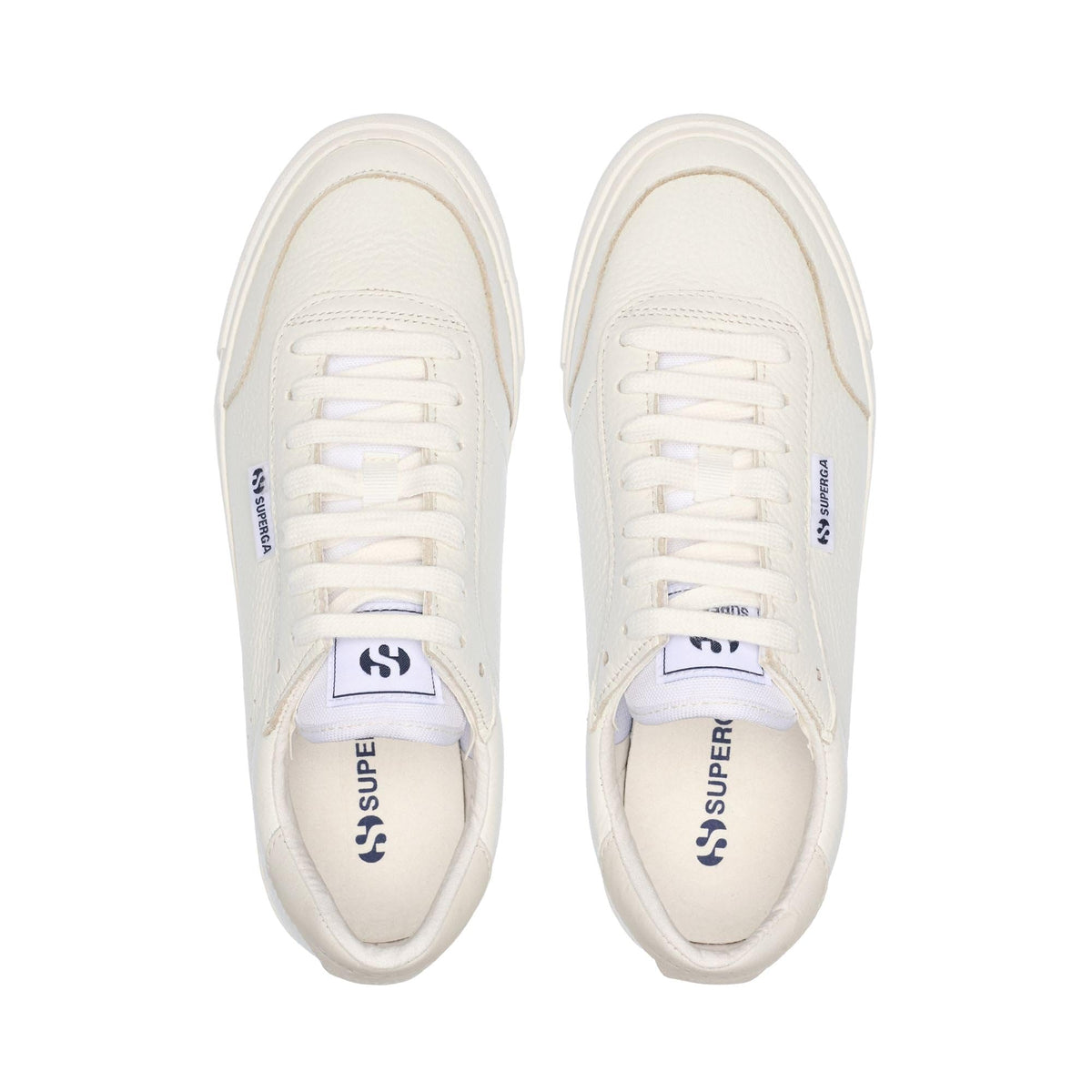 Superga Unisex 3843 Court Sneaker, White Favorio, EU 42/US M9W10.5 Suprega