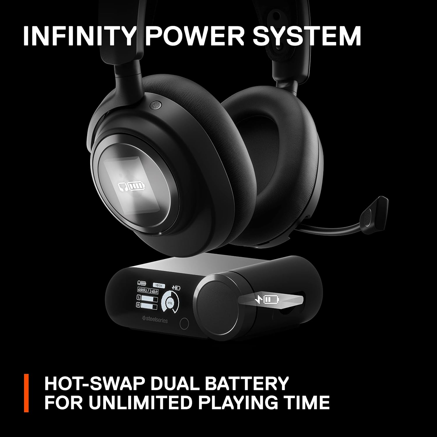 SteelSeries Arctis Nova Pro Wireless X Gaming Headset Xbox PS5 PC Switch - As New STEELSERIES