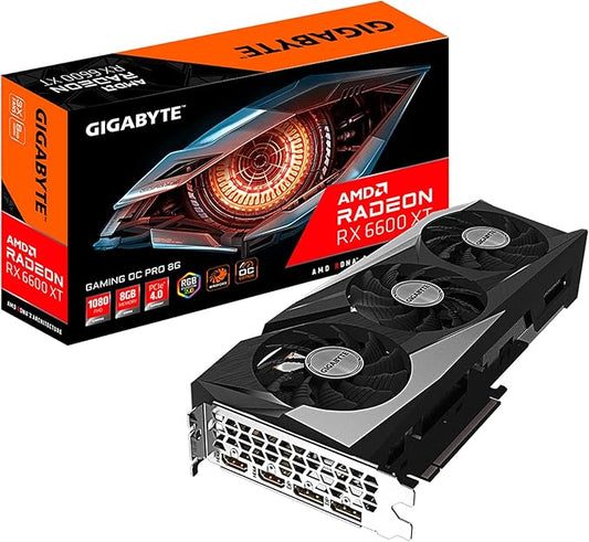 Gigabyte Radeon RX 6600 XT GAMING OC PRO 8GB GDDR6 Graphics Card  – As New GIGABYTE