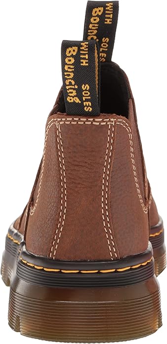 Dr. Martens Unisex Hardie II Chelsea Boot, Whiskey Pit Quarter Leather, UK 4/US M5W6 / EU  37 Dr Martens