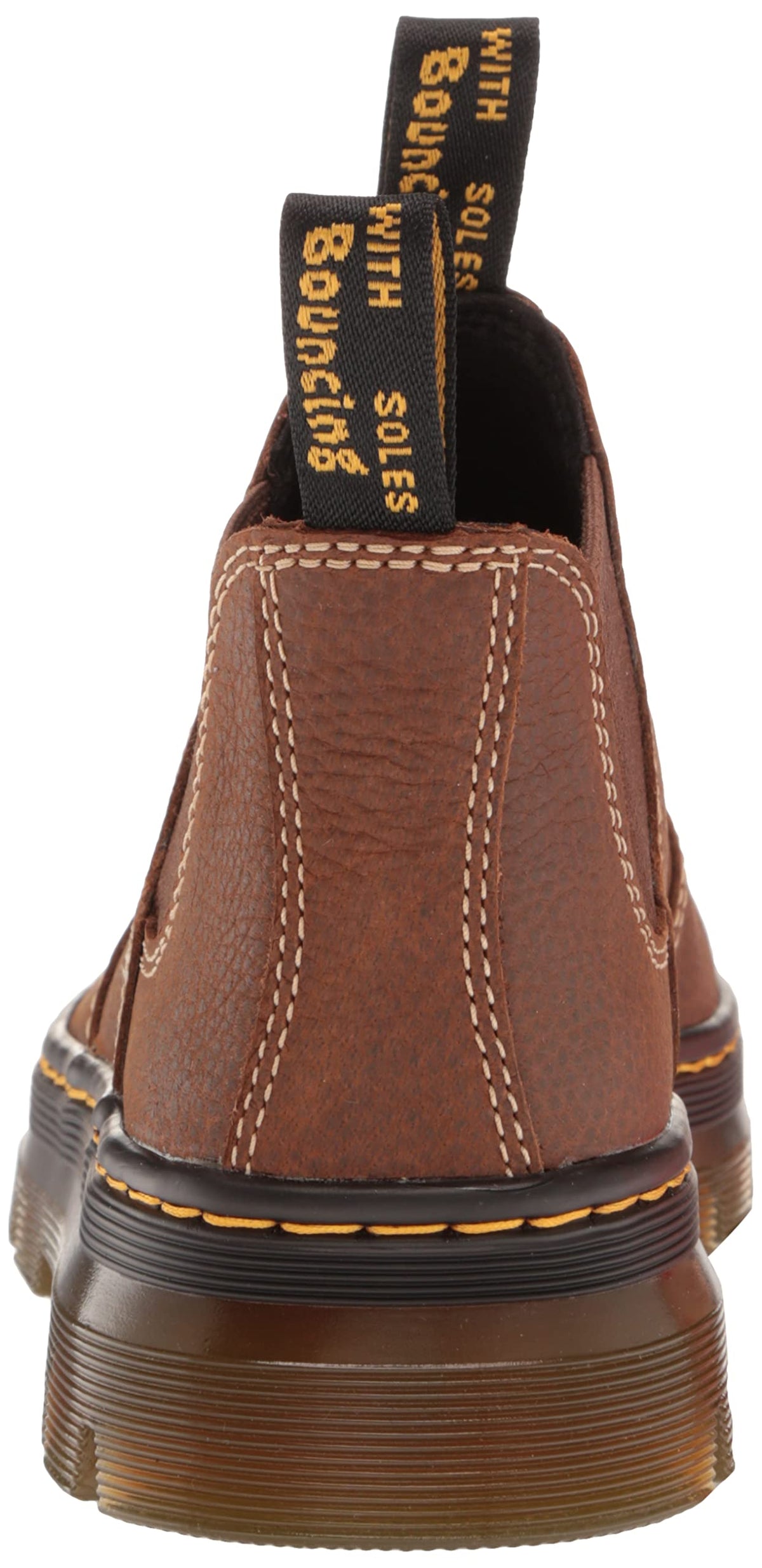 Dr. Martens Unisex Hardie II Chelsea Boot, Whiskey Pit Quarter Leather, UK 4/US M5W6 / EU  37 DR MARTENS