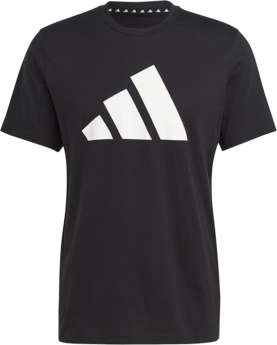 adidas Performance Train Essentials Feelready Logo Men's Training T-Shirt, Black/White, M ADIDAS
