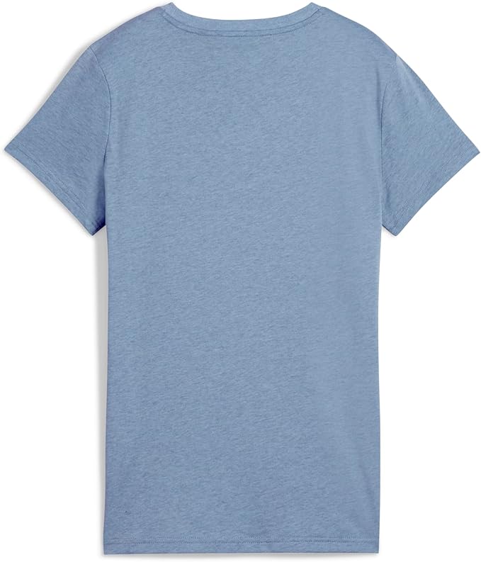 PUMA Women's Essential Logo Tee, Cool Blue Heather, Medium AMAZON PERTH CLOTH