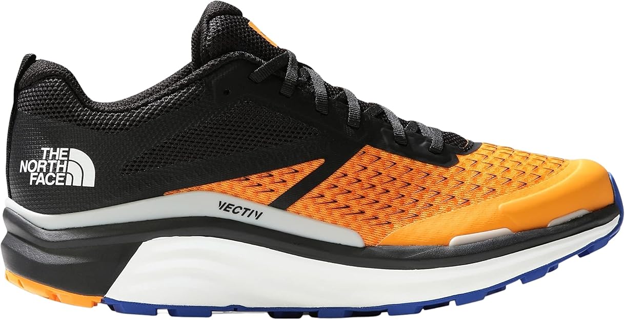 THE NORTH FACE Men's Vectiv Enduris Trail Running Shoe, Power Orange TNF Black, US 9, EU 42 The North Face