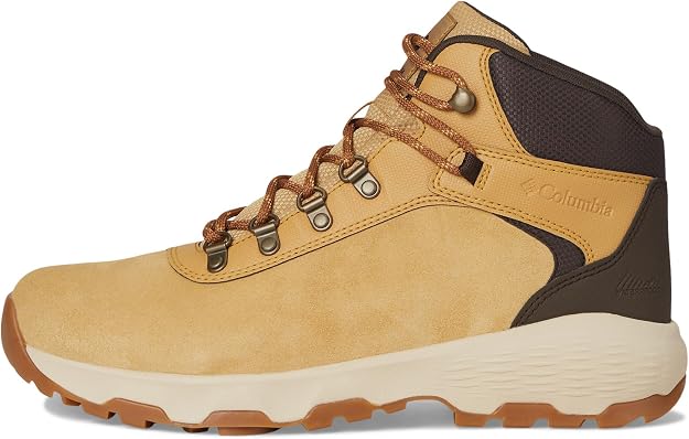 Columbia Men's Newton Wander Wide Hiking Boots, Curry, Cordovan, US 8 / EU 41 Columbia