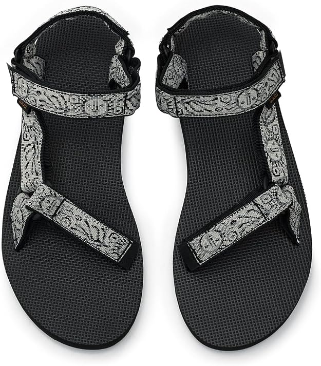 Teva Women's Original Universal Outdoor Sandal, Boomerang White/Grey, US 6/ EU 37 Teva