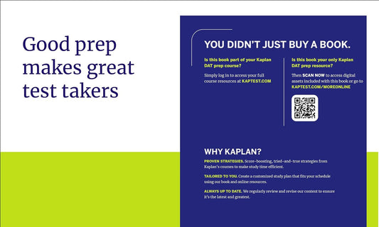 OAT Prep Plus, Sixth Edition (2026) - As New Kaplan