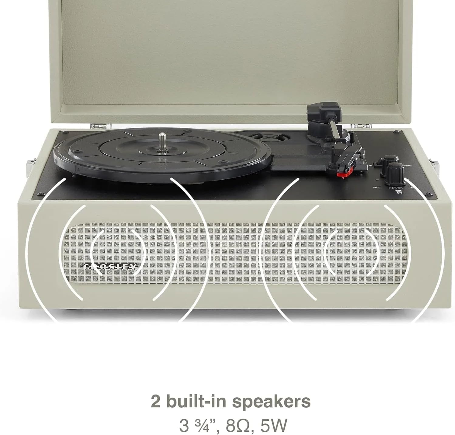 Crosley Voyager Portable Bluetooth Turntable Dune – As New CROSLEY