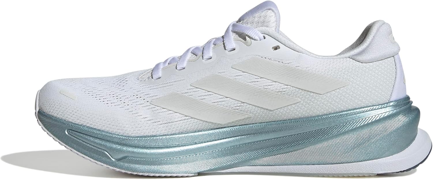 adidas Performance Supernova Rise 2 Women's Running Shoes, White/Zero Metallic/Magic Grey Met, 7 US / EU 40 ADIDAS