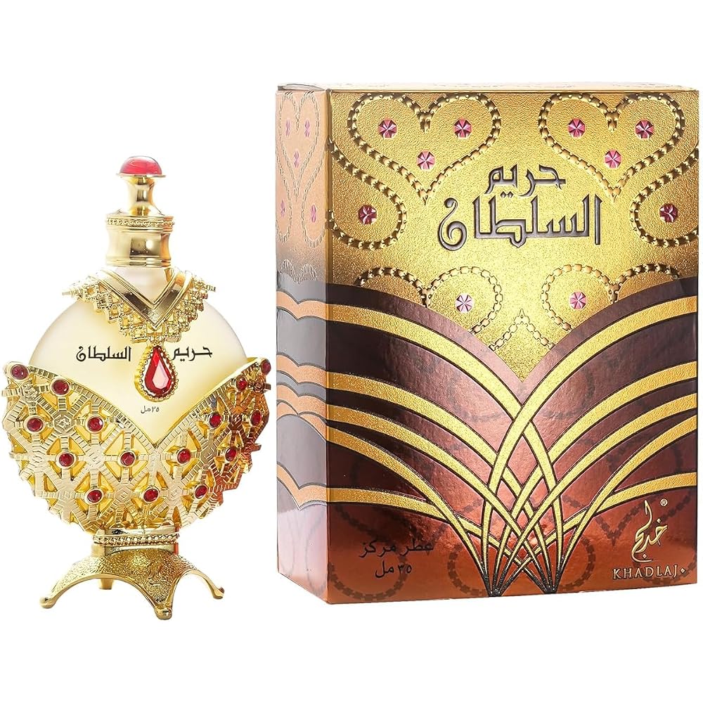 Khadlaj Hareem Al Sultan Gold Concentrated Perfume Oil 35ml Khadlaj