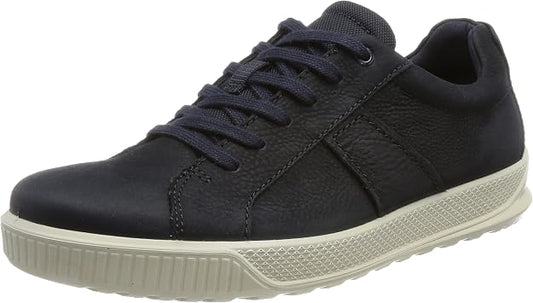 ECCO Men's Byway Lace Up Leather Sneaker, Night Sky, EU 42/US 8-8.5 ECCO