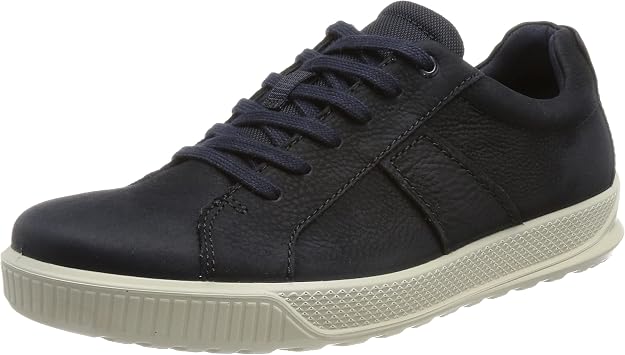 ECCO Men's Byway Lace Up Leather Sneaker, Night Sky, EU 42/US 8-8.5 ECCO