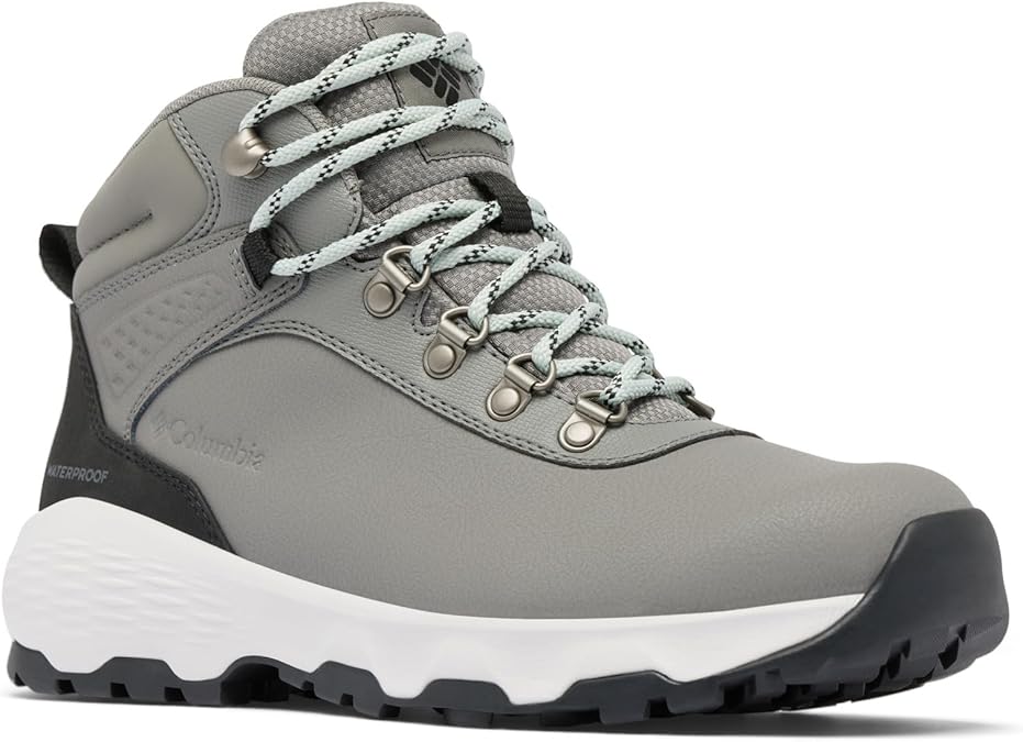 Columbia Women's Newton Wander LTR Hiking Boots, Quarry, Cool Green, US 7 / EU 38 Columbia