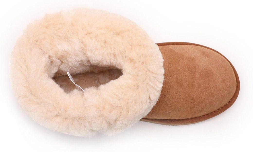 Yellow Earth Women's Hope Classic Button Ugg Boot, Chestnut, US 9 YE & CO