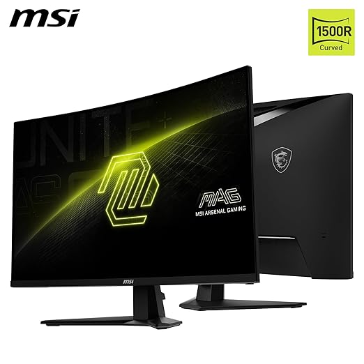 MSI MAG 32C6 32" Curved Gaming Monitor 180Hz FHD 1500R – As New MSI