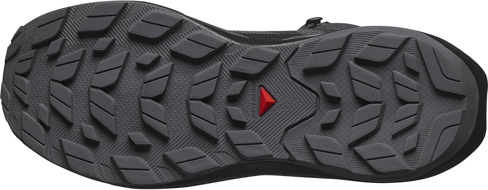 Salomon Women's Elixir Tour Mid Hiking Shoe, Asphal/Black, 9 US, EU 41.5 Salomon