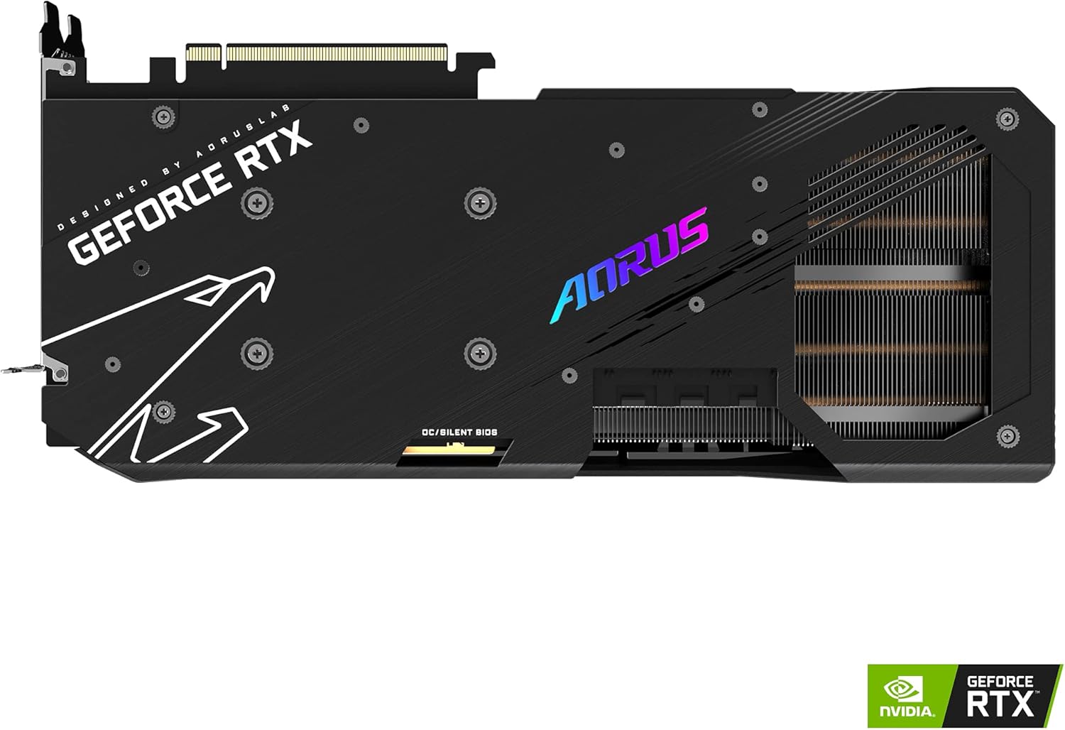 Gigabyte AORUS GeForce RTX 3070 Ti MASTER 8GB GDDR6X Graphics Card RGB LCD – As New GIGABYTE