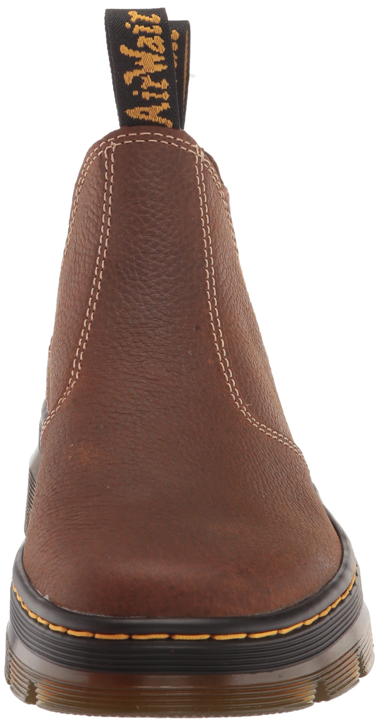 Dr. Martens Unisex Hardie II Chelsea Boot, Whiskey Pit Quarter Leather, UK 4/US M5W6 / EU  37 DR MARTENS