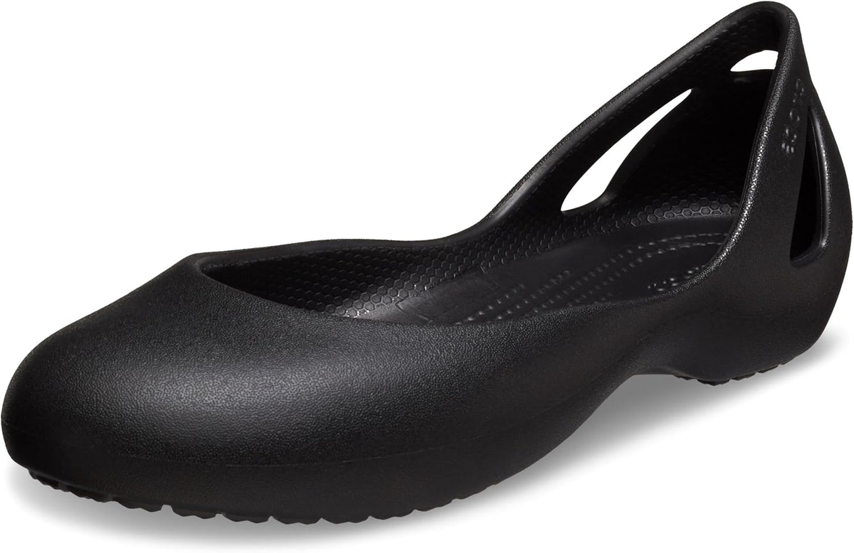 Crocs Women's Kadee Flat, Black - EU 34 CROCS