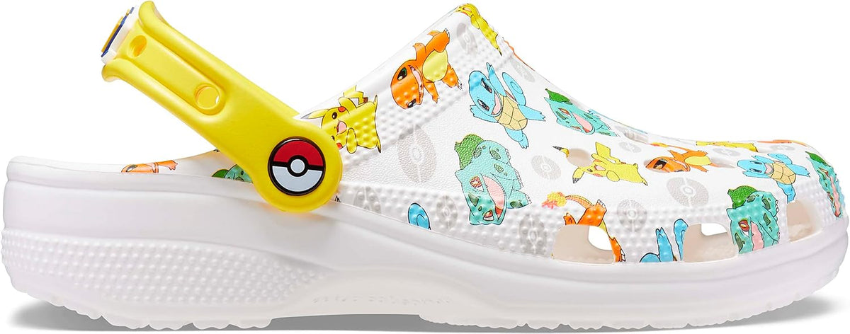Crocs Unisex Limited Collaboration Clog, Classic Pokemon II, US M6/W8 - EU 38 CROCS