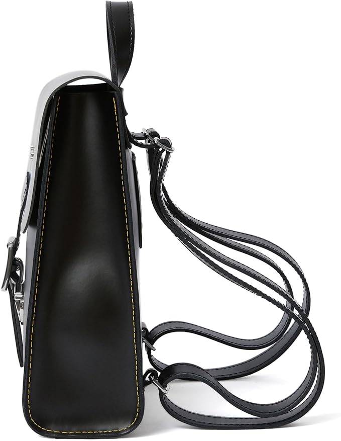Dr. Martens Mini Leather Backpack, Black Kiev Leather Dr Martens