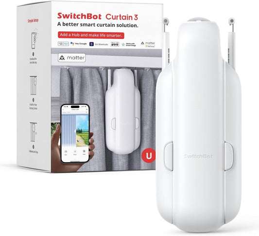 SwitchBot Curtain (Rod 2) - White SWITCHBOT