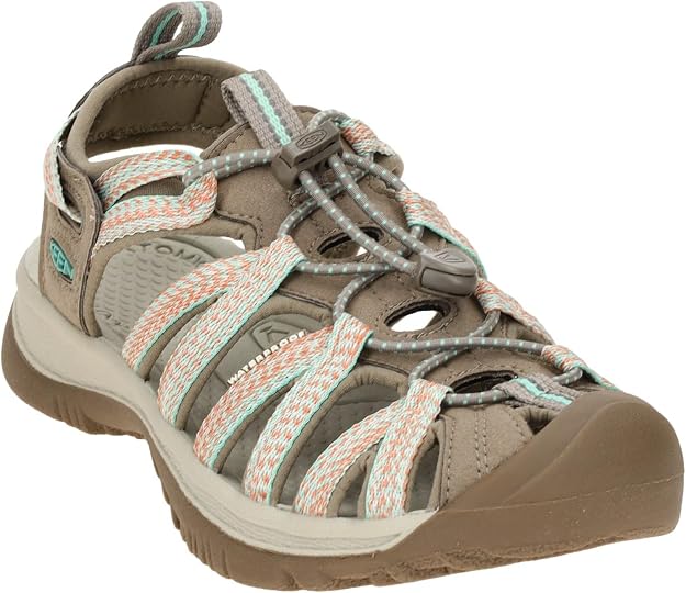 KEEN Women's WHISPER, Taupe Coral, 12 US/ EU 43 Keen