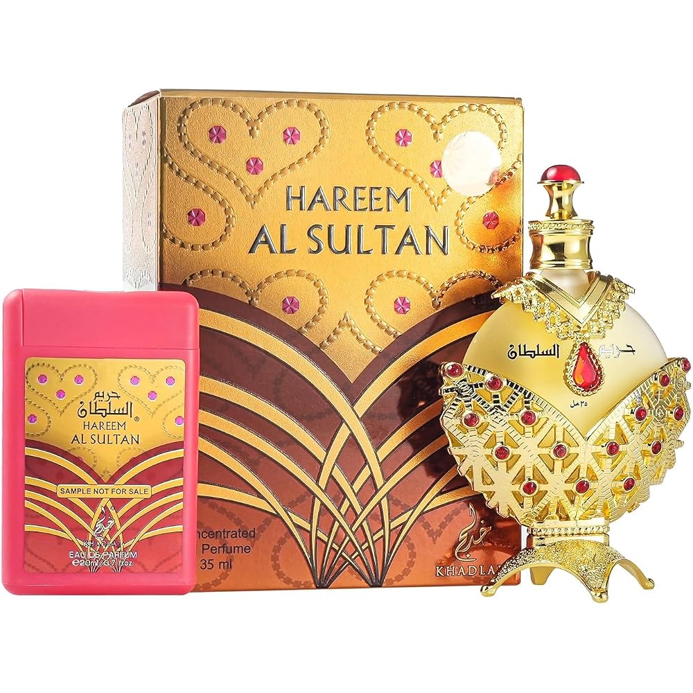 Khadlaj Hareem Al Sultan Gold Concentrated Perfume Oil 35ml Khadlaj