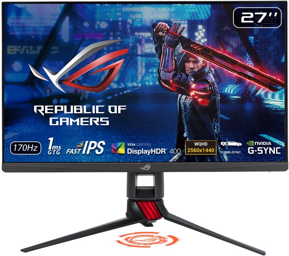 ASUS ROG Strix XG279Q 27" HDR Gaming Monitor 170Hz IPS – As New ASUS