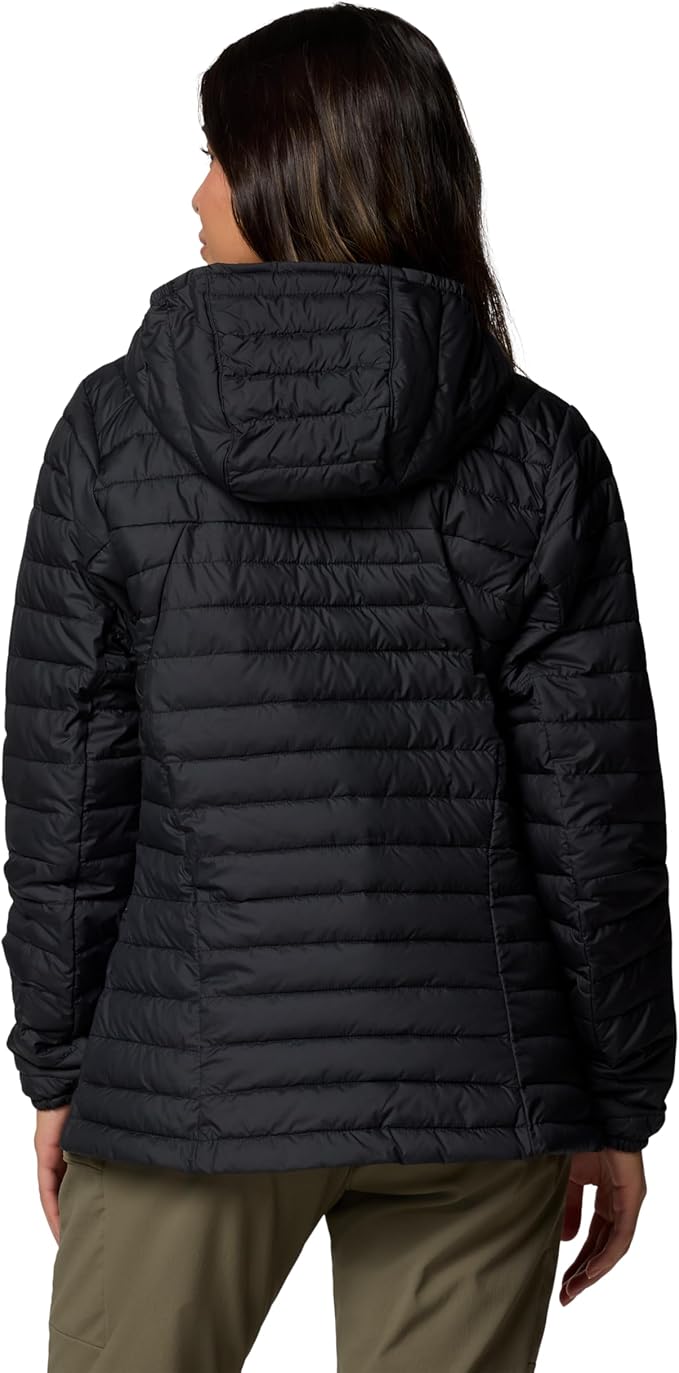 Columbia Women's Silver Falls II Hooded Synthetic Insulated Jacket, Black, S Columbia