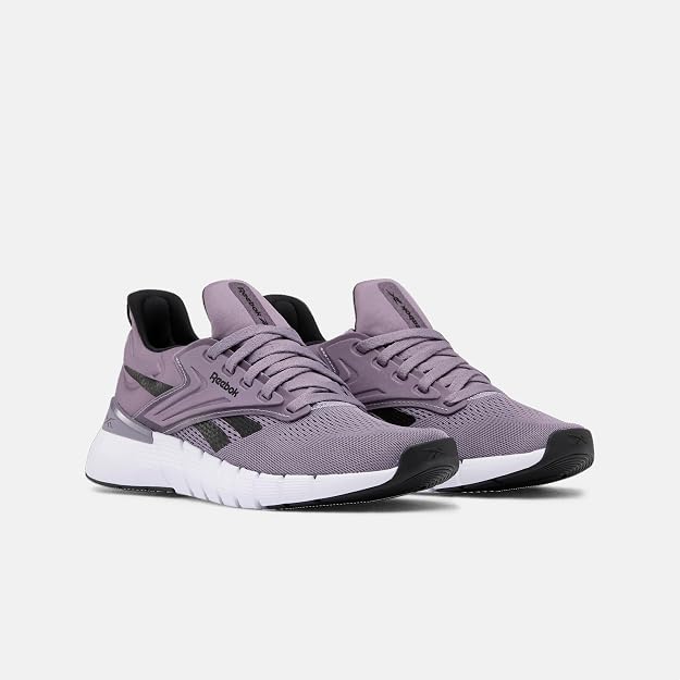 Reebok Women's Nano Gym Sneaker, Purple Fusion/White/Black, 7.5 US/ EU 38 Reebok