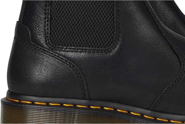 Dr. Martens Unisex 2976 Crop Chelsea Boots - Classic Slip-On Ankle Boots UK 5 / US M 6 W 7/ EU 38 Dr Martens