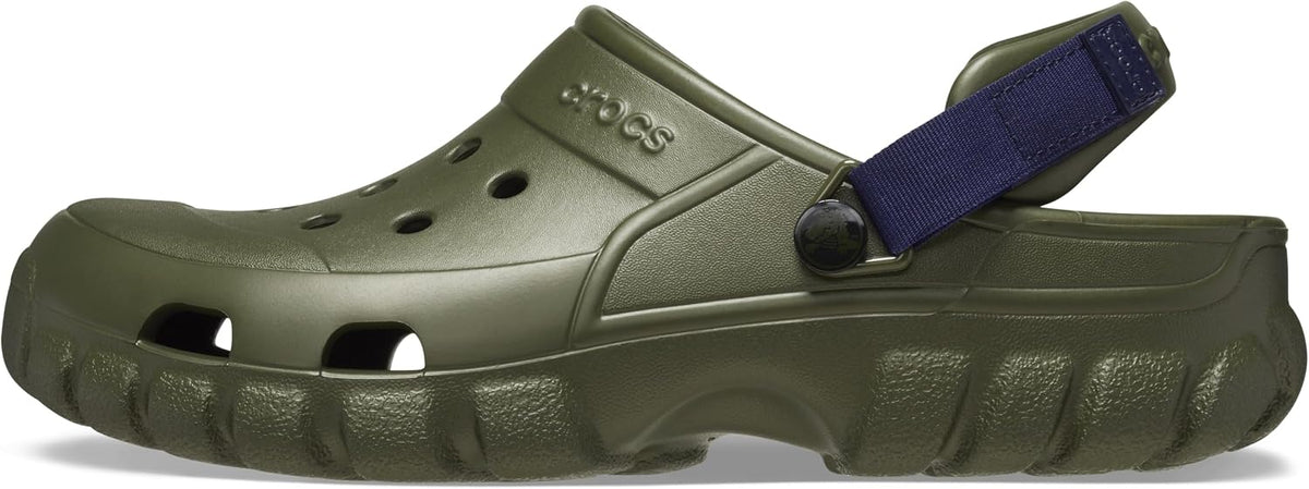 Crocs Unisex Off Road Sports Clog, Army Green/Navy, US M4/W6 - EU 36 CROCS