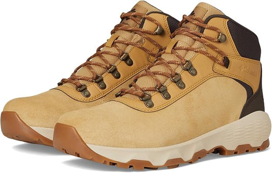 Columbia Men's Newton Wander Wide Hiking Boots, Curry, Cordovan, US 8 / EU 41 Columbia
