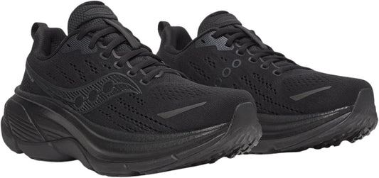 Saucony Women's Hurricane 25 Sneaker, Triple Black, US 7, EU 38 Saucony