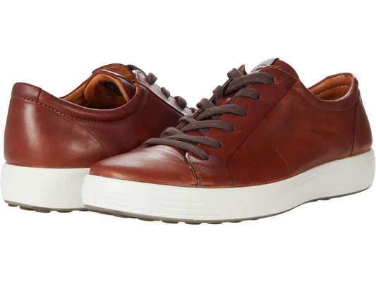 ECCO Men's Soft 7 Sports Classic Sneaker, Cognac, EU 39/US 5-5.5 MR BARGAIN