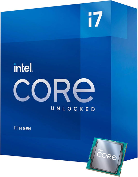 Intel Core i7-11700K 8-Core 16-Thread 5.0GHz LGA1200 Unlocked CPU – Excellent Condition Untested INTEL