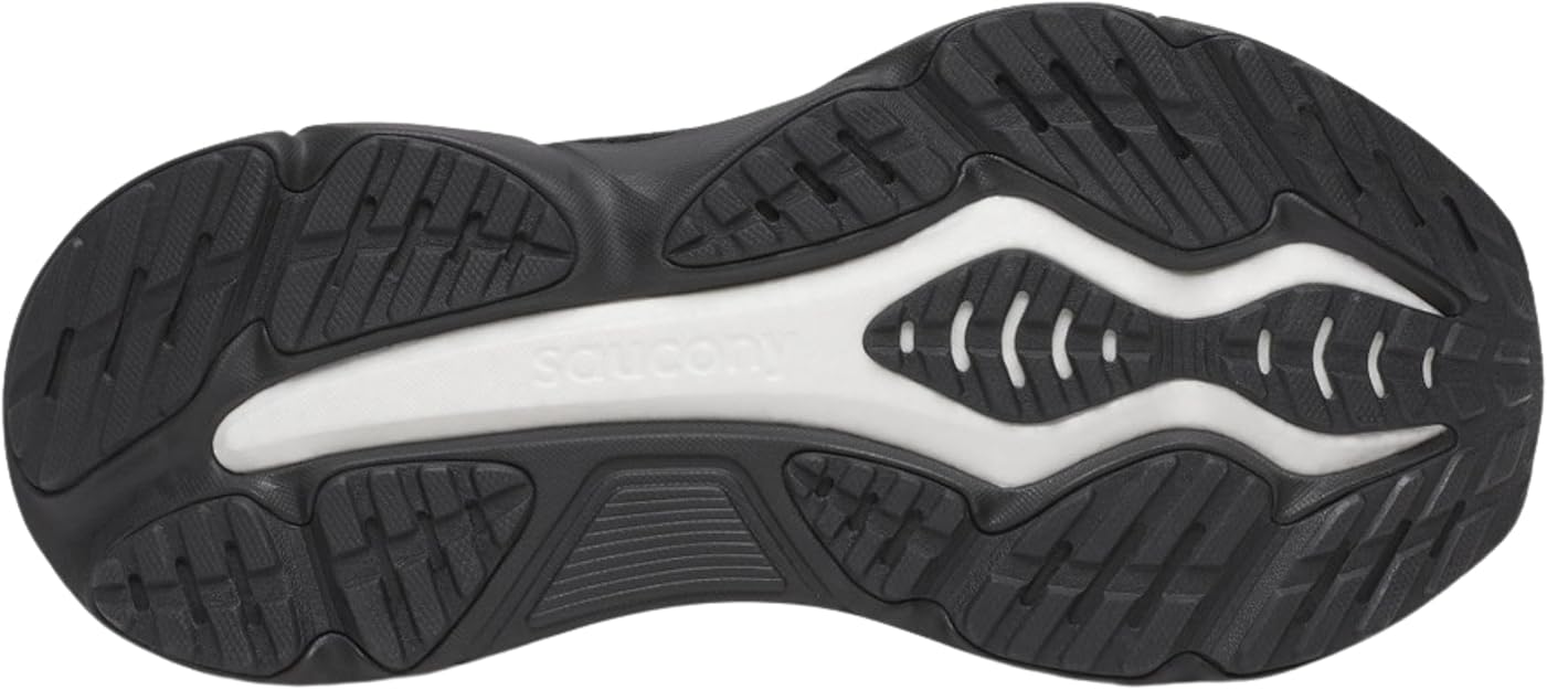 Saucony Women's Hurricane 25 Sneaker, Triple Black, US 6.5 Saucony