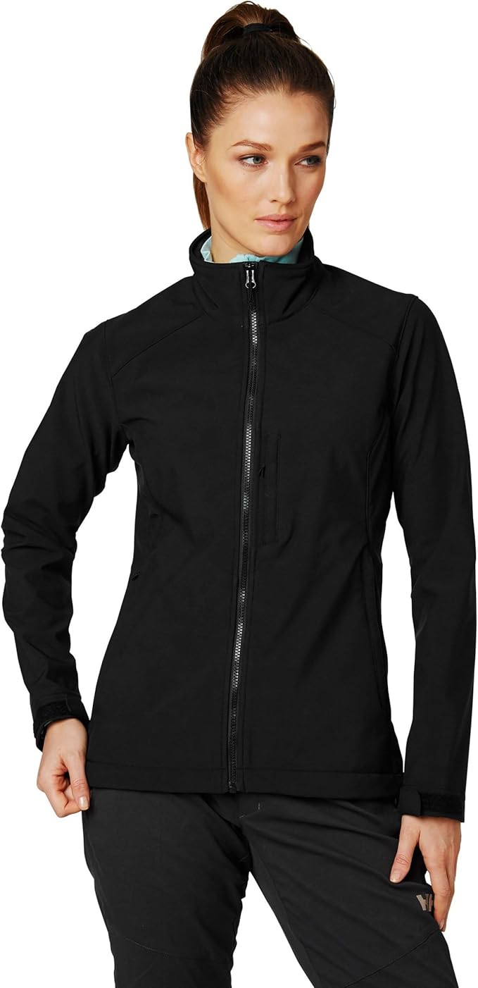 Helly Hansen Women's W Paramount Softshell Jacket, Black, Medium Helly Hansen